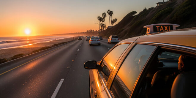 Que prévoir pour un trajet vers la plage en taxi ?