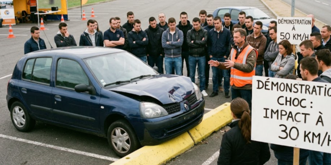 Impact de la vitesse : les démonstrations chocs en stage
