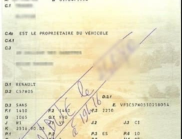 Carte grise barrée : peut-on rouler avec et combien de temps ?